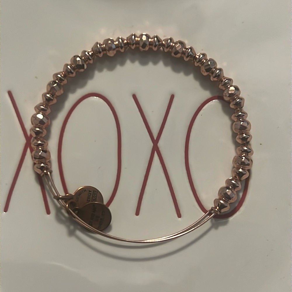 Alex and Ani stacker gold bracelet
